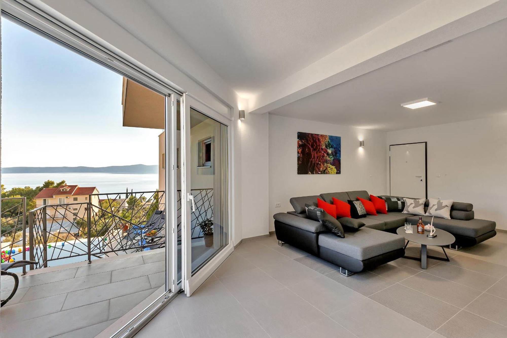 Apartmán Golden Horizon Retreat Podgora Exteriér fotografie