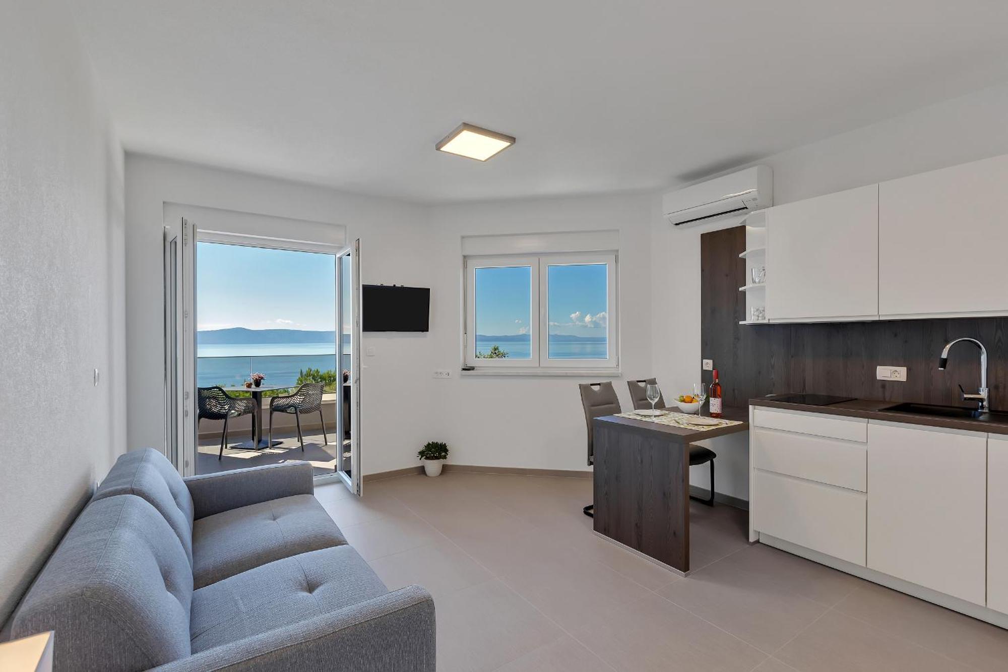 Apartmán Golden Horizon Retreat Podgora Exteriér fotografie